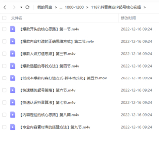 抖音商業(yè)IP起號(hào)核心實(shí)操