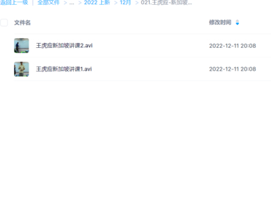 王虎應-新加坡講課