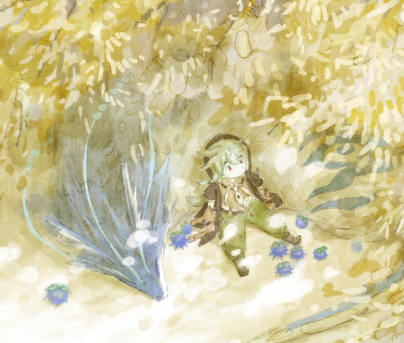 蒼有關古風花卉動物水彩風插畫課百度網盤