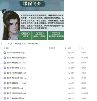 煙雨君2022精美人物厚涂插畫(huà)第四期【畫(huà)質(zhì)不錯(cuò)只有視頻】