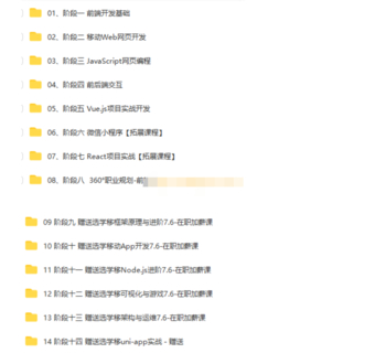 黑馬博學(xué)谷-前端V7.6+在職加薪-價(jià)值9980元-2022年完結(jié)無(wú)秘百度網(wǎng)盤(pán)