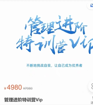 《管理進階特訓營Vip》百度網盤