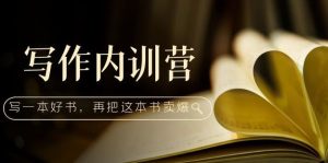 寫作內訓營：百萬級大佬教你如何寫一本好書百度網盤插圖