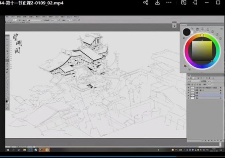 綠榴蓮場景班2022年2月結(jié)課【畫質(zhì)普通有筆刷】