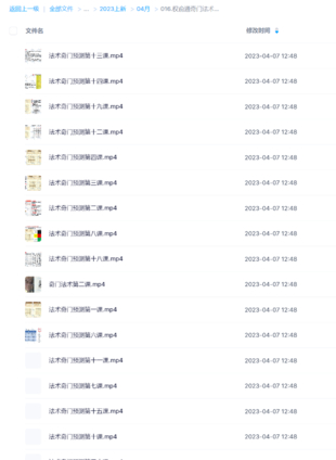 權(quán)俞通奇門法術(shù) 22集