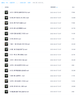 龍門天成《全真龍門派站樁養生功》20集