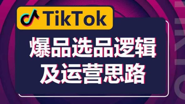 TikTok爆品選品邏輯及運營思路：解決網絡環境快速入門TikTok百度網盤