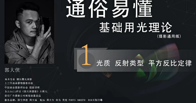 郭大俠產(chǎn)品攝影用光精品課程百度網(wǎng)盤(pán)
