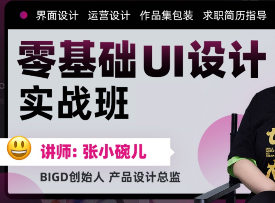 張小碗兒2022零基礎UI設計實戰班第1期百度網盤