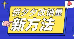 拼多多改銷量新方法+卡高投產(chǎn)比操作方法+測(cè)圖方法百度網(wǎng)盤插圖