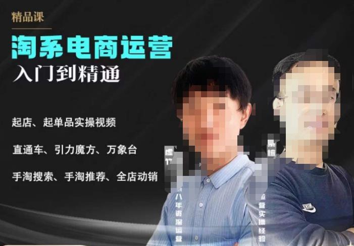2023手淘搜索實操課+體系化課程，?起店起單品實操視頻課程百度網盤
