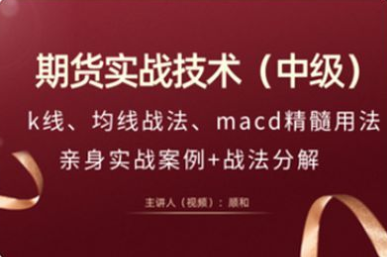 順和博士-期貨實戰精華技術（進階級）百度網盤