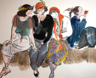 紙舍云工坊第二期插圖基礎技法演示與講解2020年百度網盤