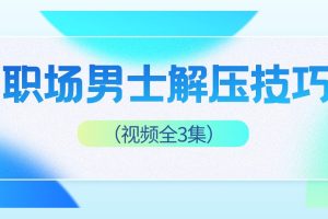 職場男士解壓技巧（視頻全3集）百度網盤