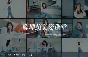 陳理想拍照動作美姿課堂百度網盤