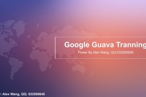 Google Guava深入淺出實戰課百度網盤