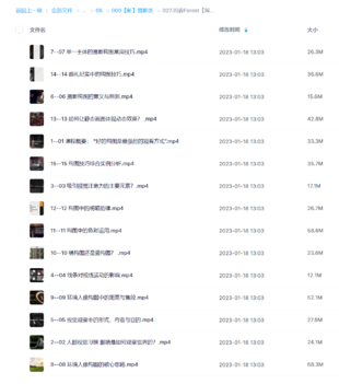 周森Forest【解碼構(gòu)圖】攝影構(gòu)圖教程百度網(wǎng)盤