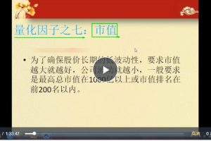 《長線價值量化模型》大專欄 第二期百度網(wǎng)盤