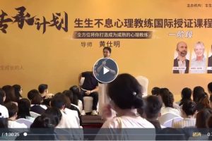 傳承計劃：生生不息心理教練國際授證課程-2022四階百度網盤