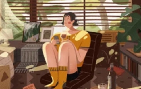 【設計上新】306.阿妹藝術HOHO猴扁平插畫系統課