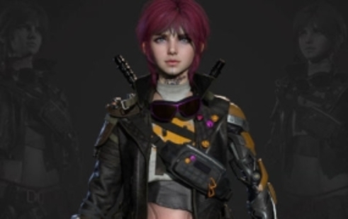 【設(shè)計上新】302.賽博風(fēng)格次世代游戲角色全流程教學(xué)