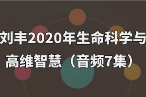 劉豐2020年生命科學與高維智慧7集百度網盤