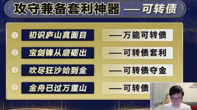 【袁博】《牛散特訓營專欄 攻守兼備套利神器-可轉債》