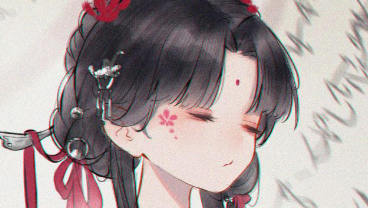 問問2023年古風少女半身插圖團練第1期