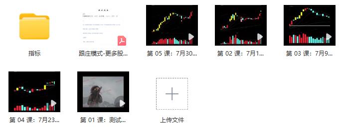 【莊姐】《跟莊一姐 莊姐-跟莊戰法視頻+文檔+指標 11文件》