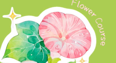 昭春落日2023年iPad水彩花卉課part1