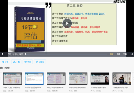 【中醫(yī)上新】15.杜亞洲~內(nèi)臟手法調(diào)理術理論加實操50課完整版視頻課程 4.71G