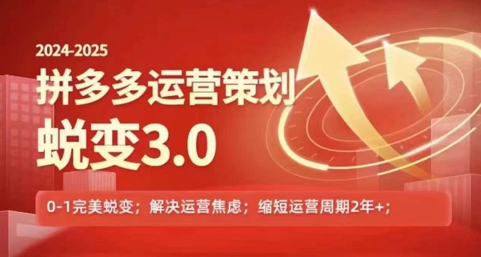 2024-2025拼多多運營策略蛻變3.0，0~1完美蛻變，解決信息焦慮插圖