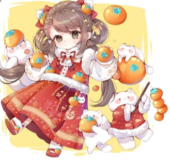 橙汁新版Q版插畫2022年