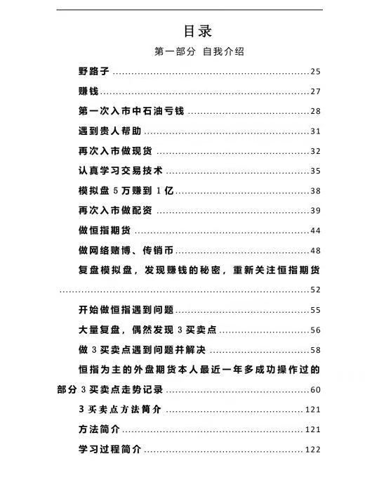 白儀野生交易員成長(zhǎng)之路加長(zhǎng)版資料PDF 2100多頁(yè)圖文干貨插圖1