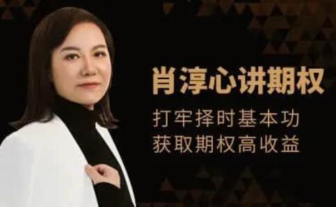 肖淳心《期權基礎知識》入門視頻