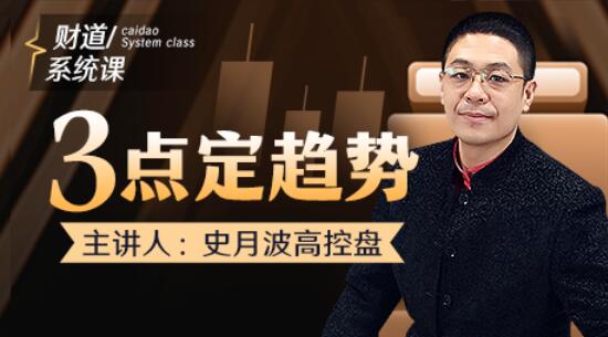 【史月波高控盤】史月波 三點定趨勢