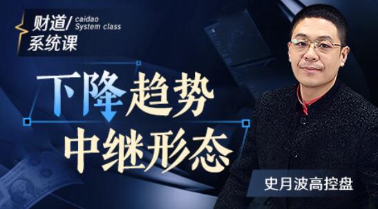 【史月波】原價(jià)588元的《史月波 下降趨勢中繼形態(tài)》