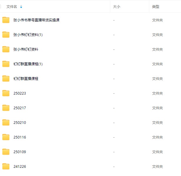 張小偉視頻號帶貨實操課【25年7月最新】無人直播、書單號賣貨、個人IP口播等，釘釘直播課+資料素材插圖